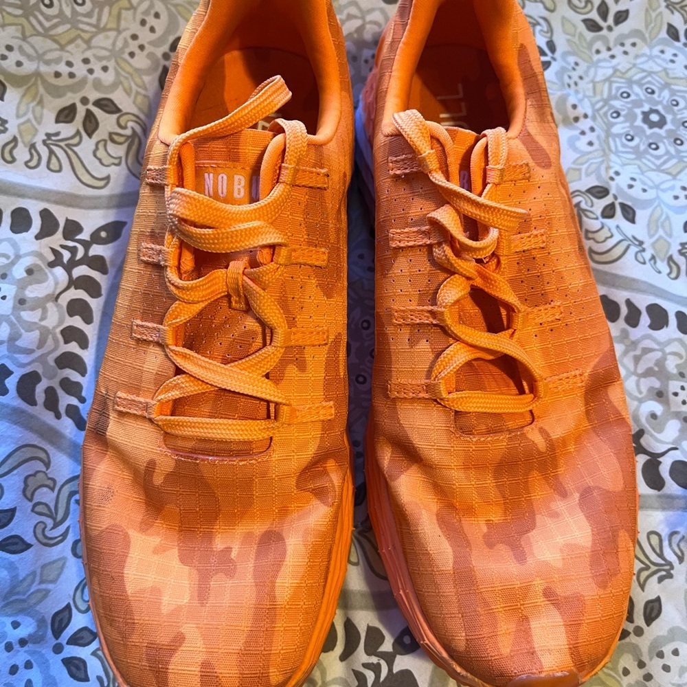 Orange camo runners NoBull.